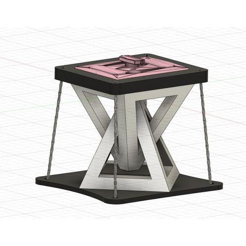 Işıldayan Tensegrity Piramitler – LightBase’a Özel Zarif Ayaklarla – 6899831