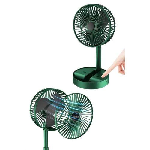 Katlanabilir Teleskopik Şarjlı Fan Masaüstü Soğutucu Vantilatör