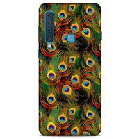 Samsung Galaxy A9 2018 Kılıf Desenli Özel Seri Tüyler (12) Koruyucu Silikon