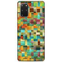 Lopard Samsung Galaxy S20 Plus Uyumlu Kılıf Soyut Sanat (50) Desenli Shockproof Kılıf