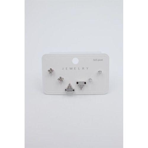 Çoklu Set Küpe - Gümüş