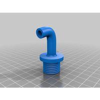 Hidroponik Pompa Çıkışı 90 Derece (Bu ürün Sadece Plastik parçadır - Almadan Önce Soru Sorabilirsiniz)