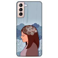 Lopard Samsung Galaxy S21 Plus Uyumlu Kılıf Depresyon (30) Silicone Case