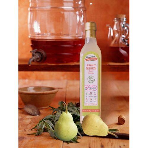 Karşı Köyden Doğal Fermantasyon Armut Sirkesi, Pear Vinegar, 500 ml / 16,91 oz