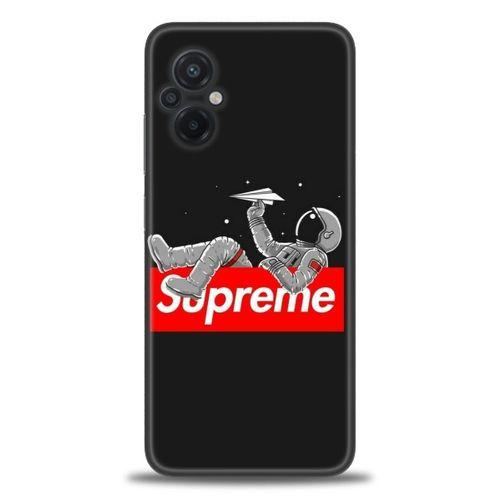 Xiaomi Poco M5 Kılıf HD Baskılı Kılıf - Supreme + Tam Ekran Koruyucu