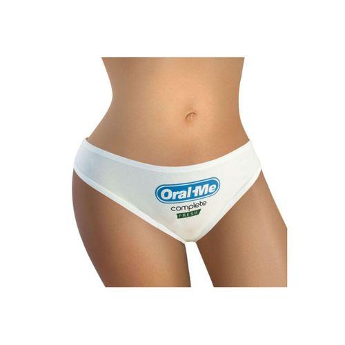 Oral Me Baskılı Kadın Külot, Slip, Komik,fantazi, Egzotik, Mesajlı Iç Çamaşırı