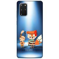Samsung Galaxy S20 Plus Kılıf FunnyMaX (1) Kılıfı Mavi Beyaz