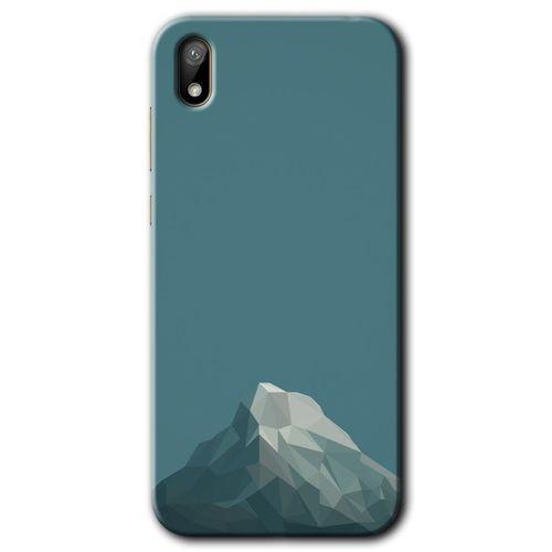 Potkal Hediye Fabrikası Huawei Y5 2019 Kılıf HD Desen Baskılı Arka Kapak - Alone Mountain
