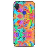 Xiaomi Redmi Note 7 Pro Kılıf Desenli Özel Seri Tüyler (32) Soft Silikon Kılıf