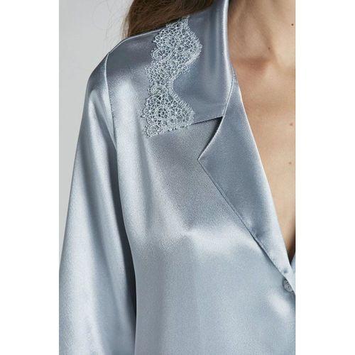 Pierre Cardin 6965 Bayan 6'lı Saten Gecelik Sabahlık