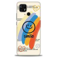 Xiaomi Redmi 10C Kılıf HD Baskılı Kılıf - Smile + Tam Ekran Koruyucu