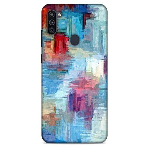 Samsung Galaxy M11 Uyumlu Kılıf Mavi Delisi (20) Koruyucu Kılıf Duvar Kağıdı