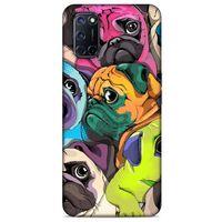 Animax Portre Pugs Oppo A72 Kılıf Desenli Silikon