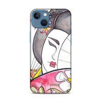 Apple iPhone 13 Mini Uyumlu Kılıf Face'X 13 Silikon Kap Geyşa