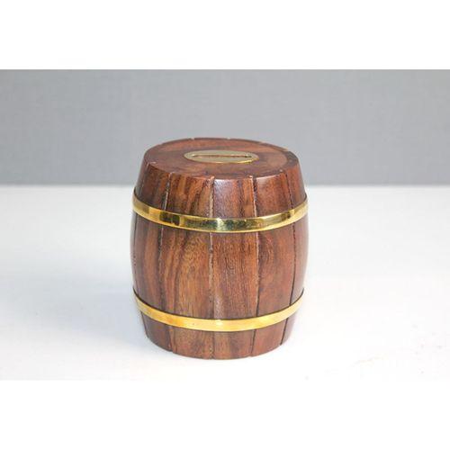 Pirinç Fıçı Kumbara