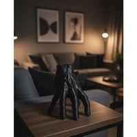 3d Siyah El Dekoratif Heykel 27x22 Cm Büyük Boy Modern Tasarım