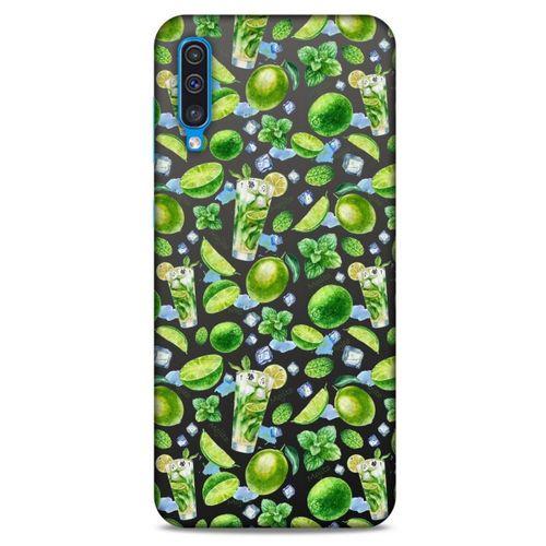 Frutix Lime 01 Samsung Galaxy A30s Kılıf Desenli Silikon