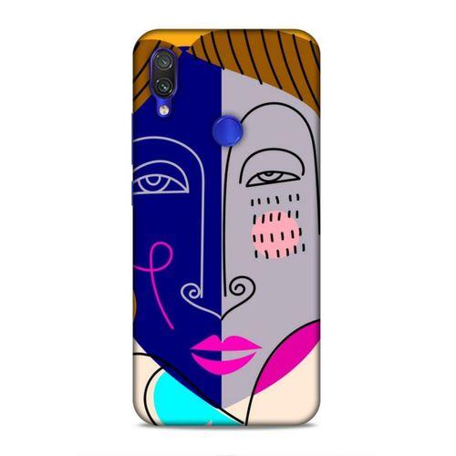 Xiaomi Redmi Note 7 Pro Uyumlu Kılıf Face'X 31 TPU Kılıf İllustrasyon