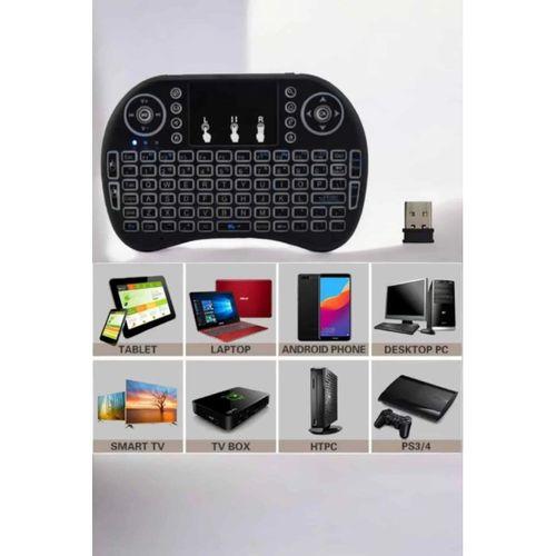 Usb Bağlantılı Mini Q Klavye Işıklı Tüm Cihazlara Uyumlu