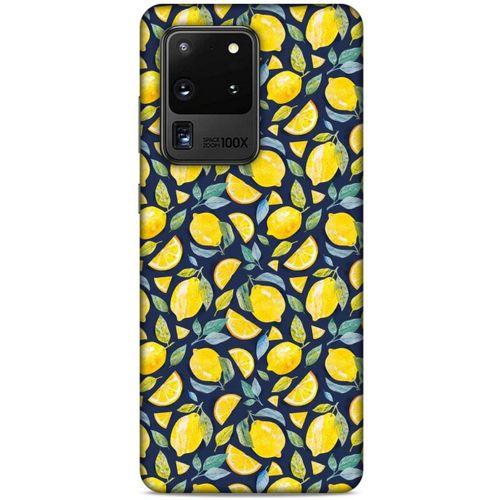 Frutix Turunç 04 Samsung Galaxy S20 Ultra Kılıf Desenli Silikon