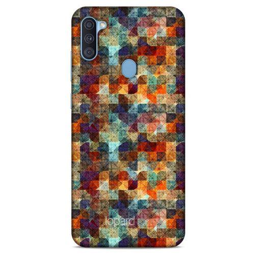 Samsung Galaxy A11 Kılıf Pastel Renkler (4) Koruma Kılıfı Yeşil Kırmızı
