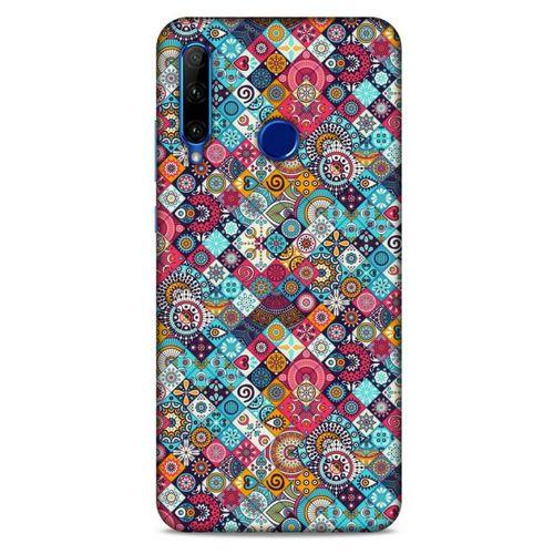 Ethnic Culture (26) Huawei Y6P Kılıf Silikon Kapak Desenli