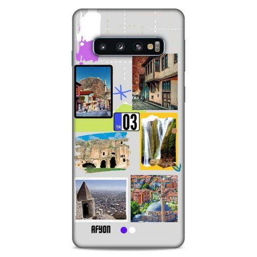 Lopard Samsung Galaxy S10 Uyumlu Kılıf Şehirli ※ (3) Afyonkarahisar Kapak