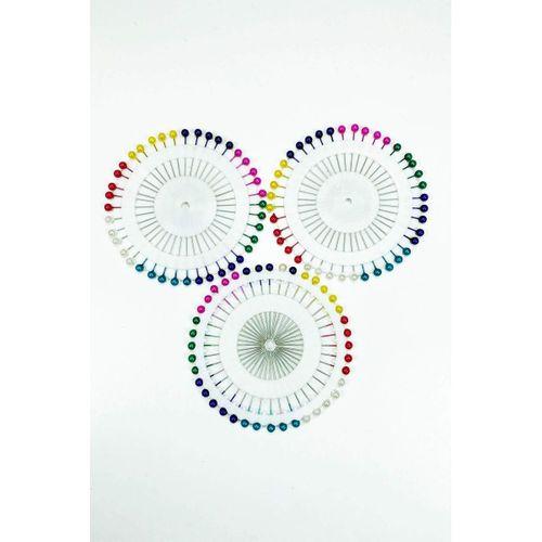 3 Set Tesettür Eşarp Başlı Toplu İğne 120 Adet