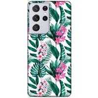 Lopard Samsung Galaxy S21 Ultra Uyumlu Kılıf Botanix (33) Hybrid Kılıf