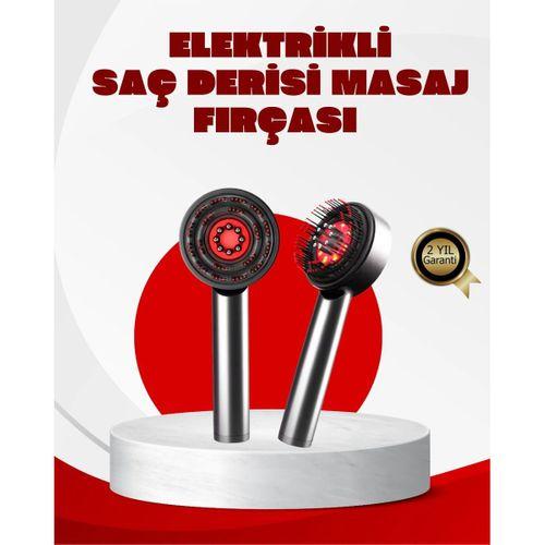 Esansiyel Yağ Hazneli Led Saç Bakım Masaj Tarağı