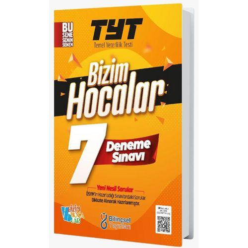TYT Bizim Hocalar 7 Deneme Sınavı Bilinçsel Yayınları