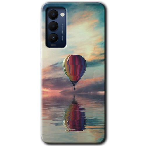 Tecno Camon 18T Kılıf HD Desen Baskılı Arka Kapak - Zeplin