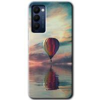 Tecno Camon 18T Kılıf HD Desen Baskılı Arka Kapak - Zeplin