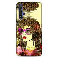 Lopard Huawei P Smart S 2020 Uyumlu Kılıf Sürreal Yüzler ♀ (18) Telefon Kılıfları Desenli