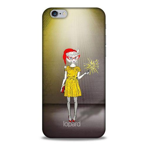 Apple Iphone 6 Kılıf FunnyMaX (32) Soft Silikon Kılıf Turuncu Kahve