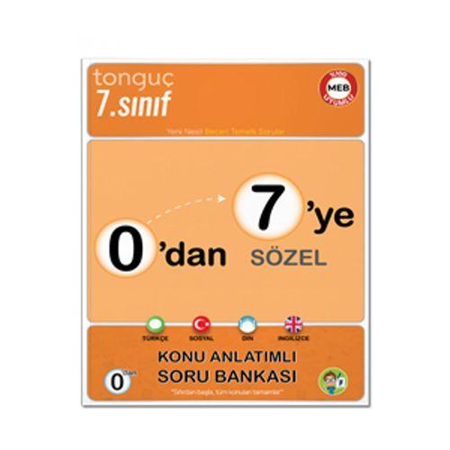 0'dan 7'ye Sözel Konu Anlatımlı Soru Bankası