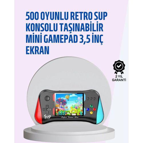 Taşınabilir Oyun Konsolu – 3,5" Ekranlı Ve 500 Oyunlu