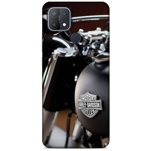 Oppo A15s Uyumlu Kılıf Motorsiklet (48) Bumper Kılıf Harley