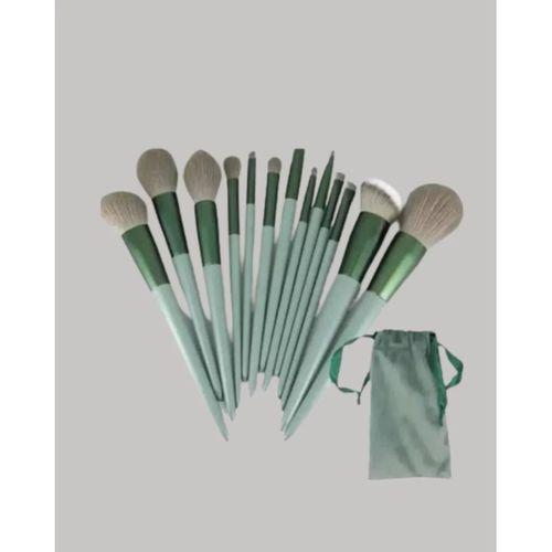 Profesyonel Makyaj Fırça Seti Yumuşak Kıllı Taşınabilir Çantalı