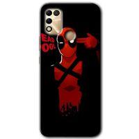 İnfinix Hot 11 Play Kılıf HD Desen Baskılı Arka Kapak - DeadPool 4