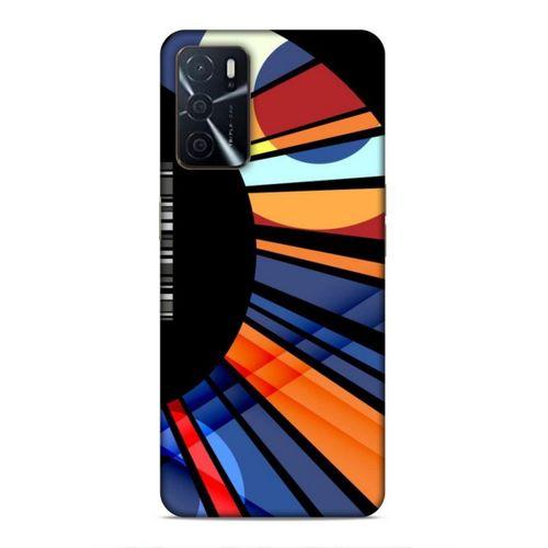 Oppo A16 Uyumlu Kılıf Insomnia (3) Kapak Siyah Turuncu