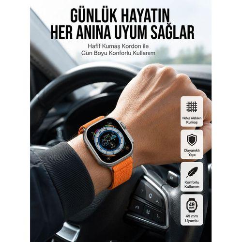 Yeni Nesil Akıllı Saat Çok Yönlü Titreşimli 49 Mm Android Ve İos Uyumlu