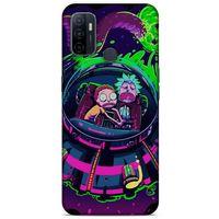 Huawei P40 Uyumlu Kılıf Rick And Morty (30) Silicone Case Doofus Rick