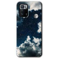 Poco x3 GT Kılıf Baskılı Arka Kapak - Gece Gökyüzü +Tam Ekran Koruyucu