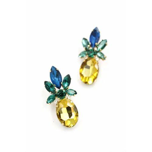 Ananas Küpe - Altın