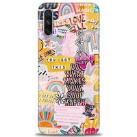 Xiaomi Mi A3 Kılıf HD Baskılı Kılıf - Good Vibes + Tam Ekran Koruyucu