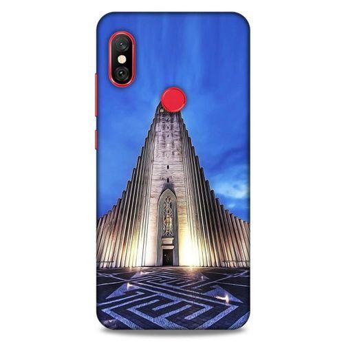 Xiaomi Redmi Note 6 Pro Kılıf Dünya Mimarisi (38) Neo Hybrid Kılıf Church of Hallgrimur