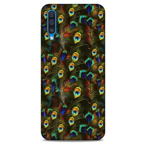 Samsung Galaxy A50 Kılıf Desenli Özel Seri Tüyler (11) Tam Koruma