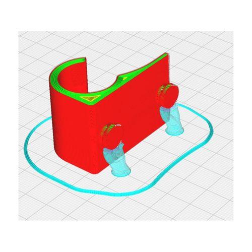 Pinnacle Garaj Rafı 21 5mm Boru Braketi (Bu ürün Sadece Plastik parçadır - Almadan Önce Soru Sorabilirsiniz)