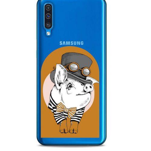 Zoologix (37) Samsung Galaxy A31 Şeffaf Kılıf Silikon Desenli